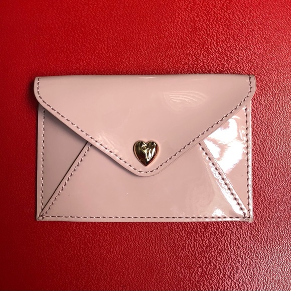 Juicy Couture Patent Pink Card Holder Wallet - Picture 1 of 3